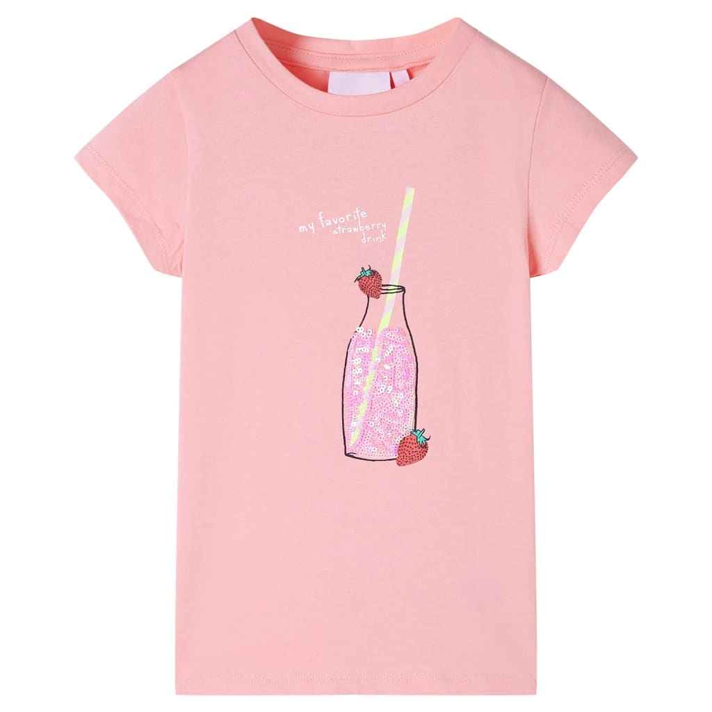 T-shirt infantil cor cru 92